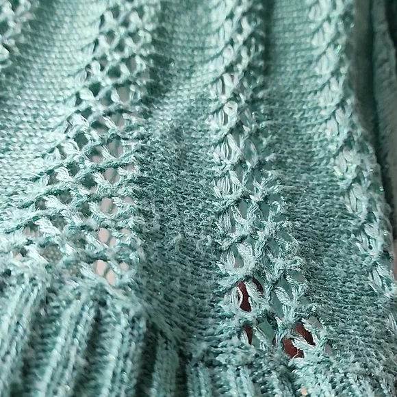 Vintage Marciano Boat Neck Pointelle Knit Tank Top - Picture 2 of 8